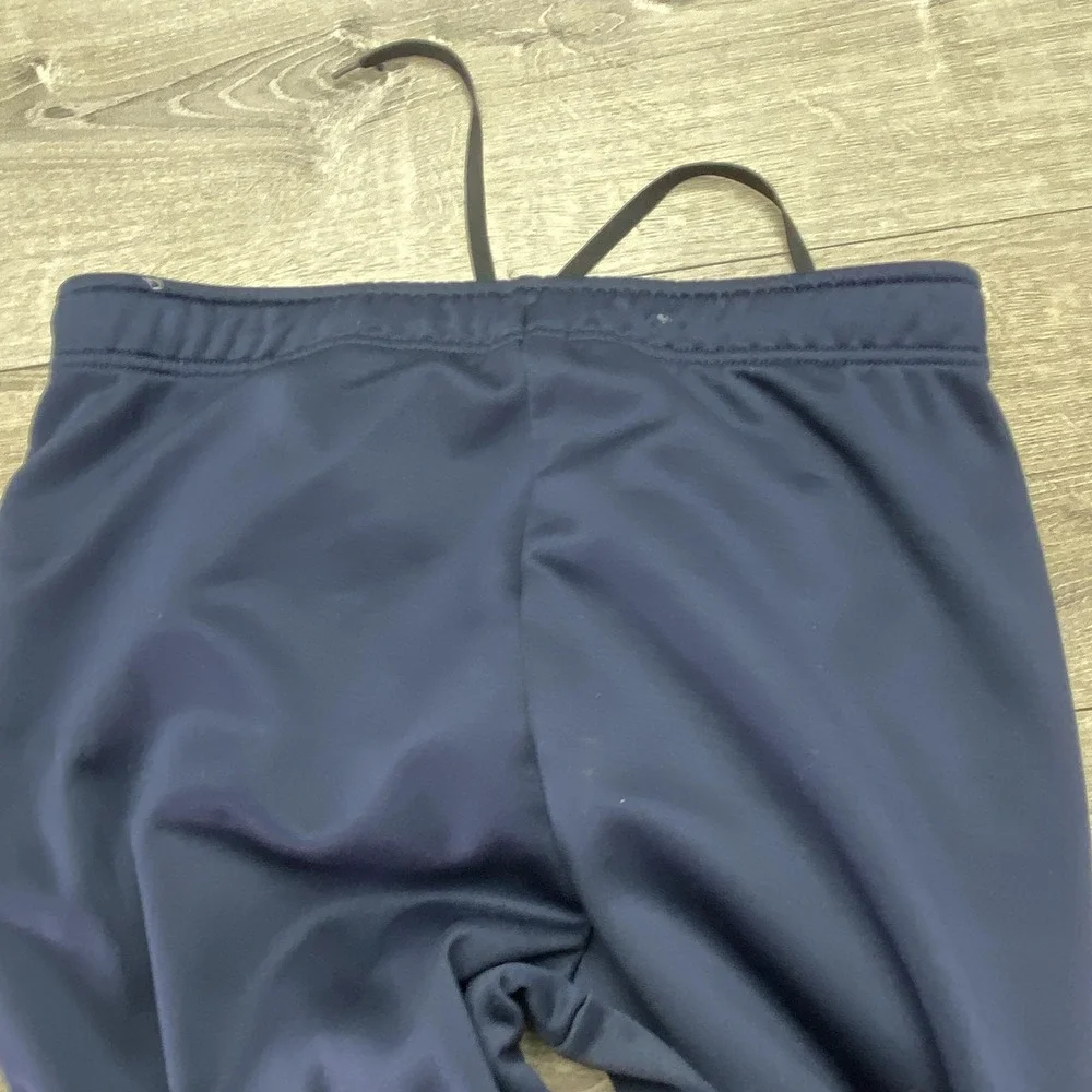 Nike Pants Mens Medium 30 Inseam Blue Therma-FIT Fleece Sweatpants Athletic‎